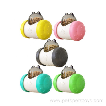 Slow Feeder Pet Tumbler Balance Car Toy Treat